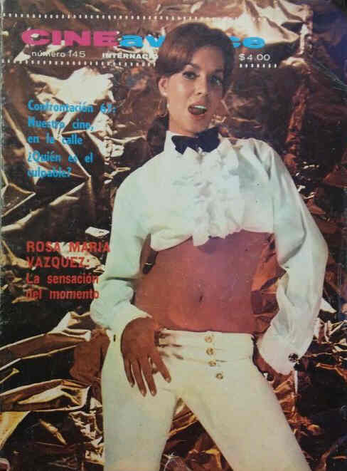 CINE AVANCE magazine side cover Issue 145  1967