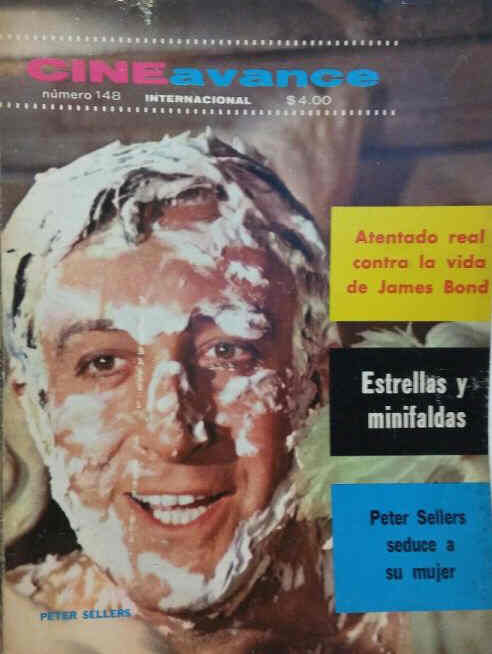 CINE AVANCE magazine side cover Issue 148 March 1967
