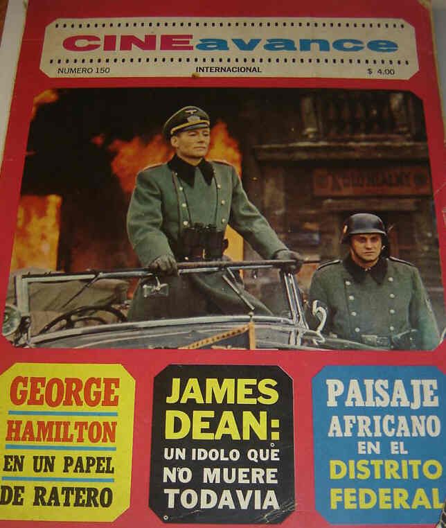 CINE AVANCE magazine side cover Issue 150  1967
