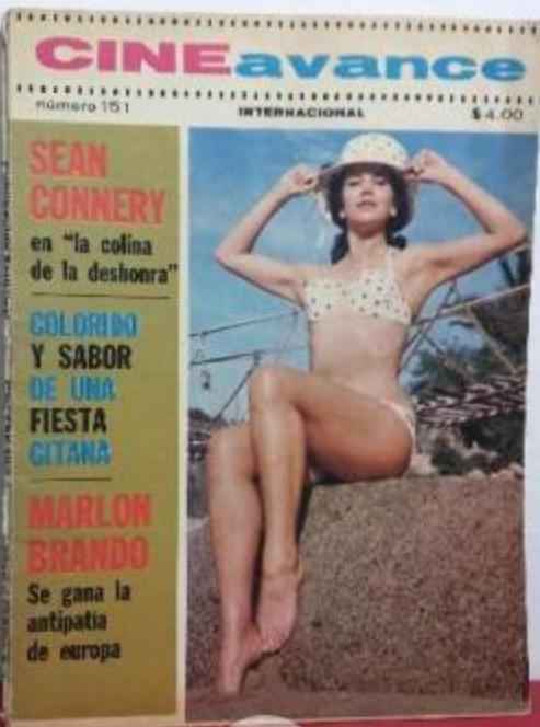 CINE AVANCE magazine side cover Issue 151  1967