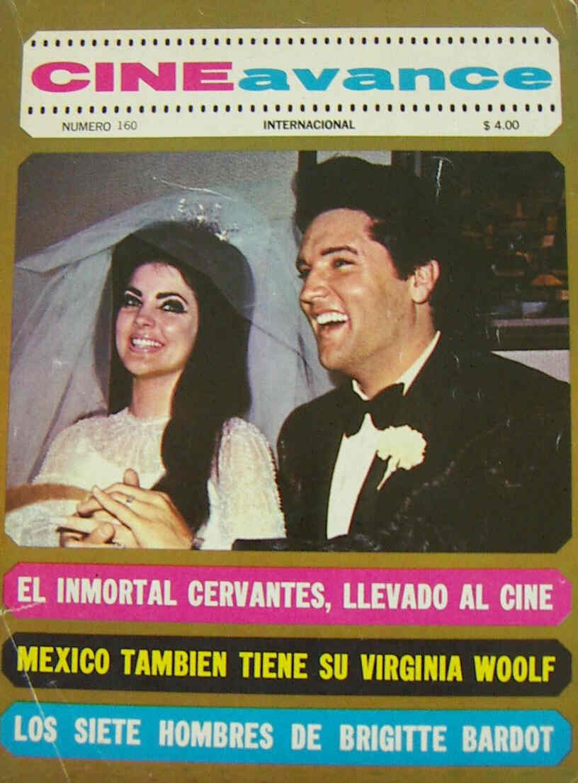 CINE AVANCE magazine side cover Issue 160 24 June 1967
