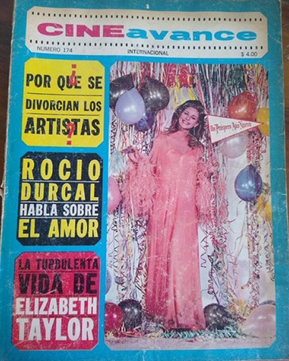 CINE AVANCE magazine side cover Issue 174 January 1968