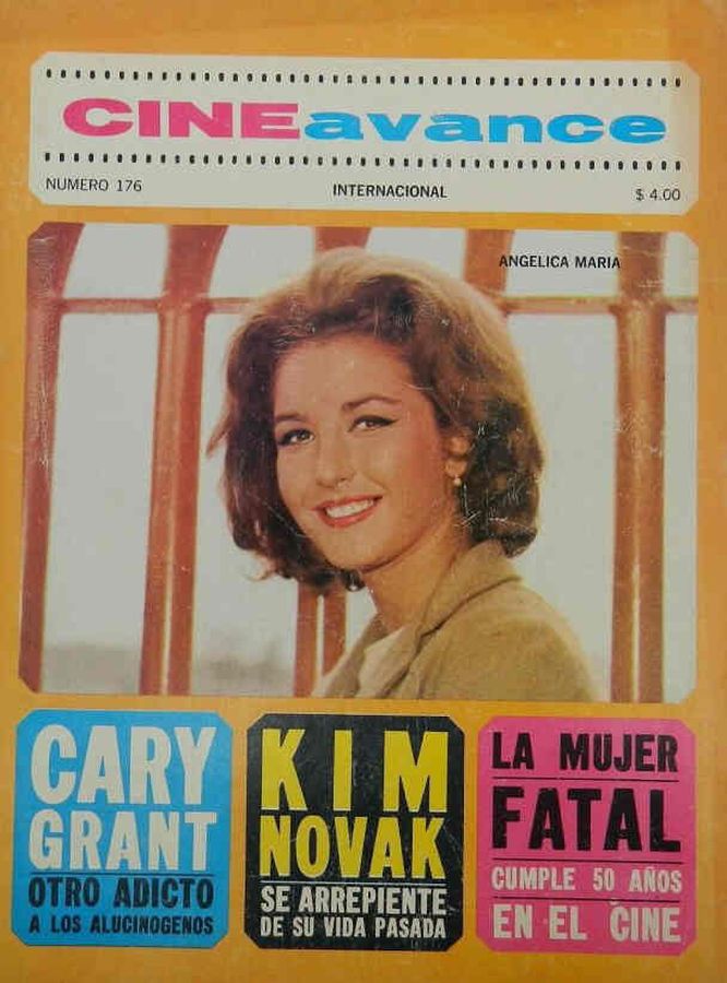 CINE AVANCE magazine side cover Issue 176 February 1968