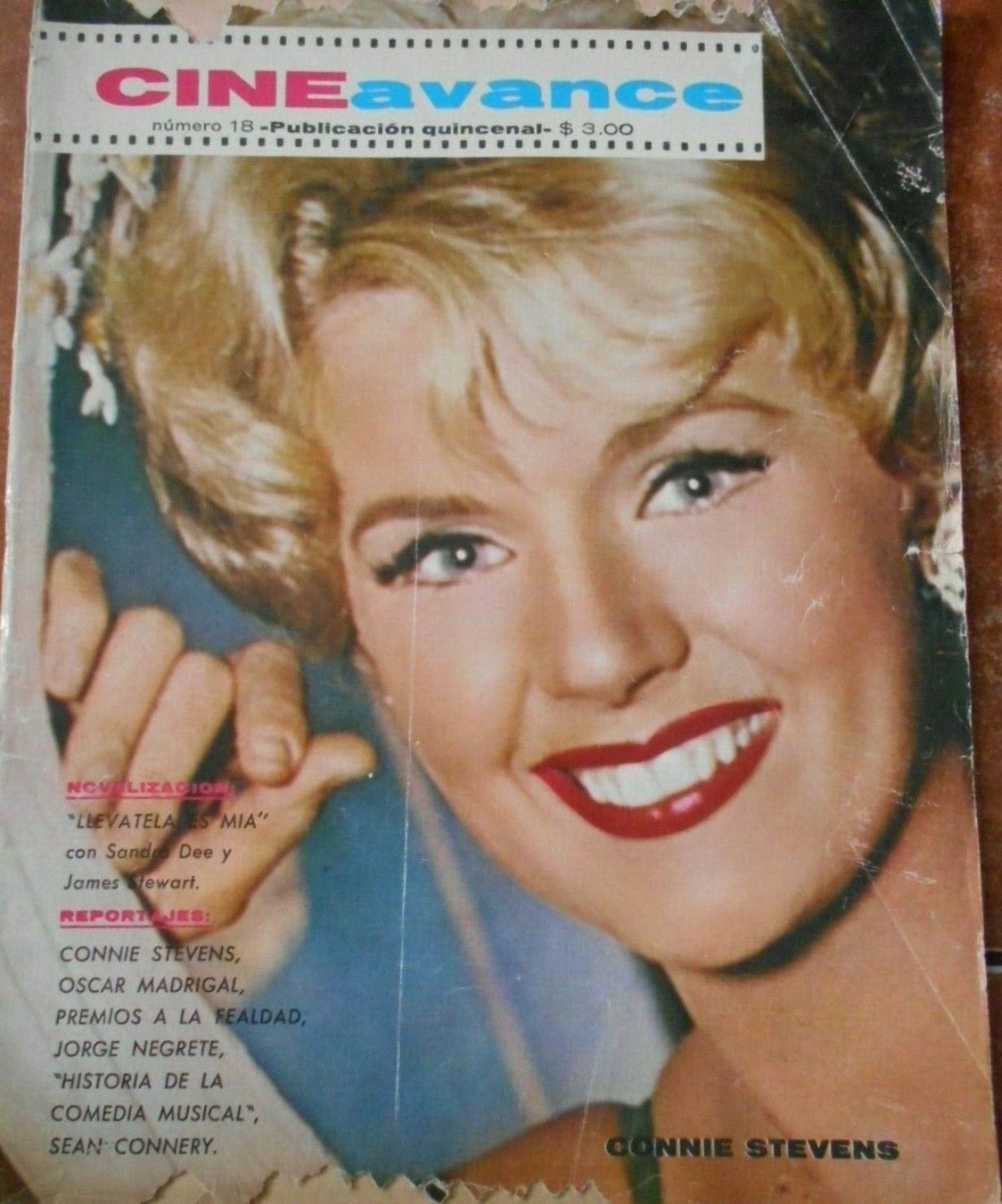 CINE AVANCE magazine side cover Issue 18  
