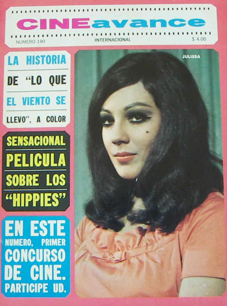 CINE AVANCE magazine side cover Issue 180 6 April 1968