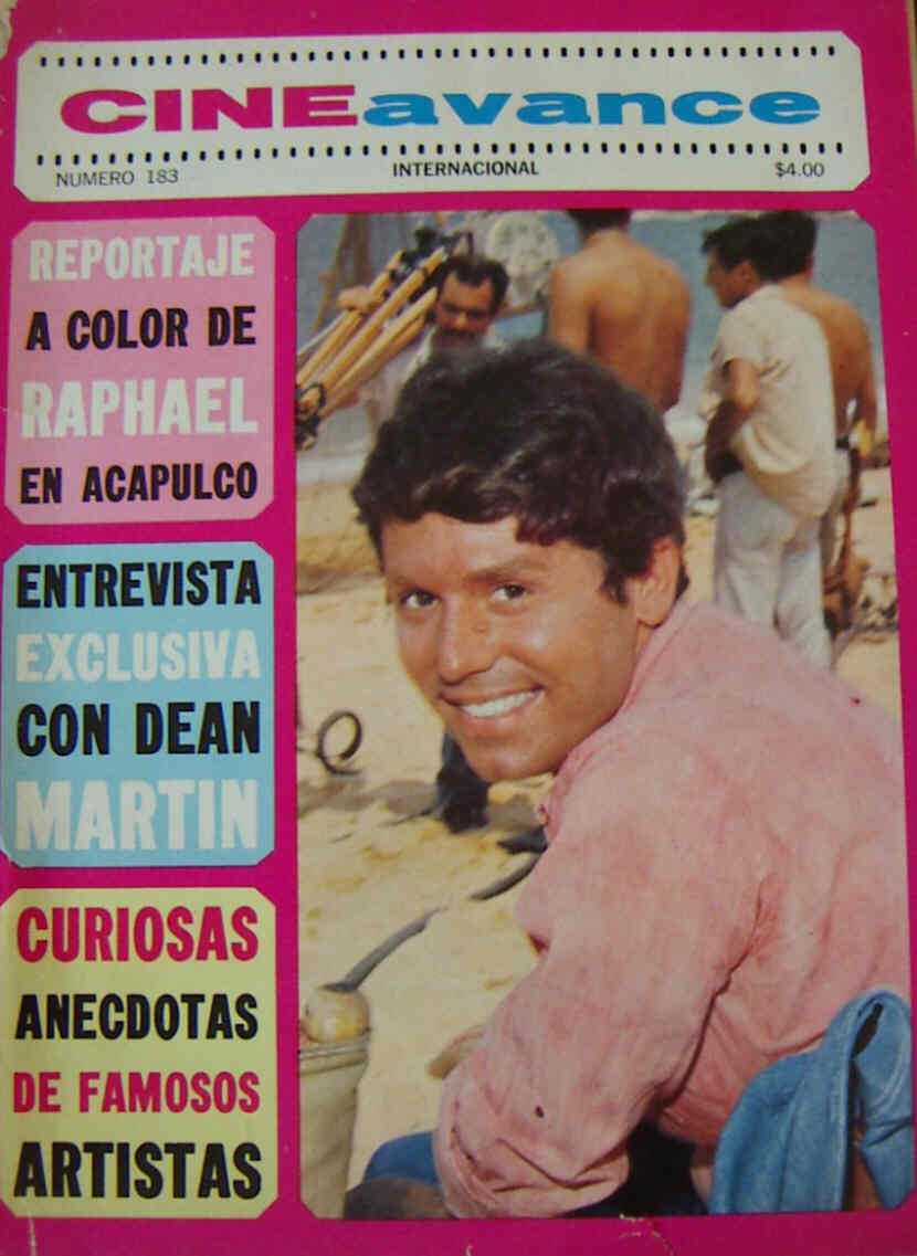 CINE AVANCE magazine side cover Issue 183 May 1968