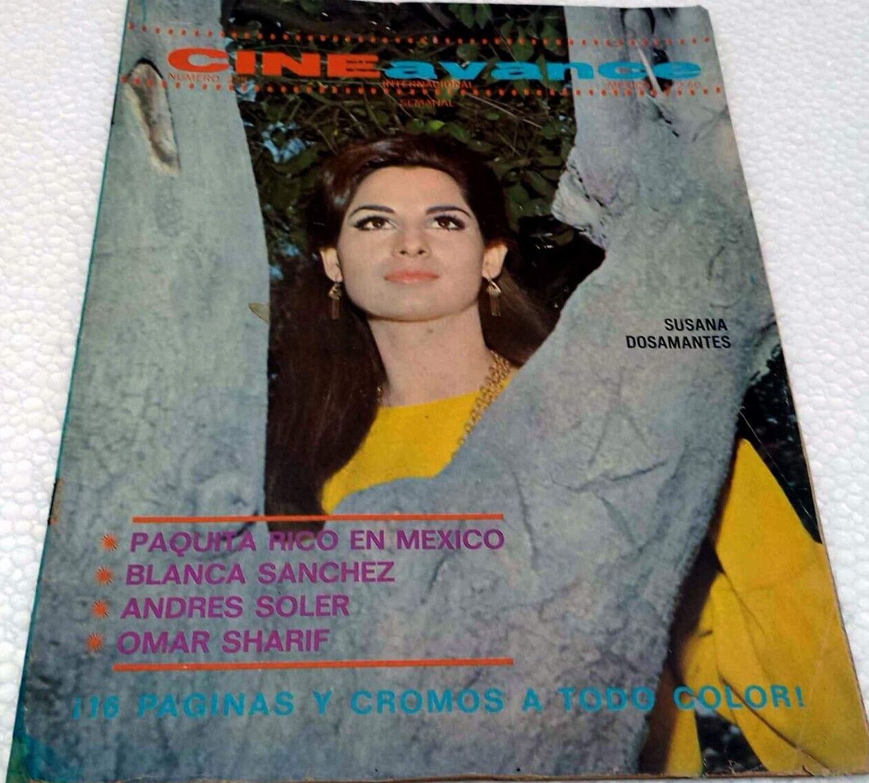 CINE AVANCE magazine side cover Issue 205  1969