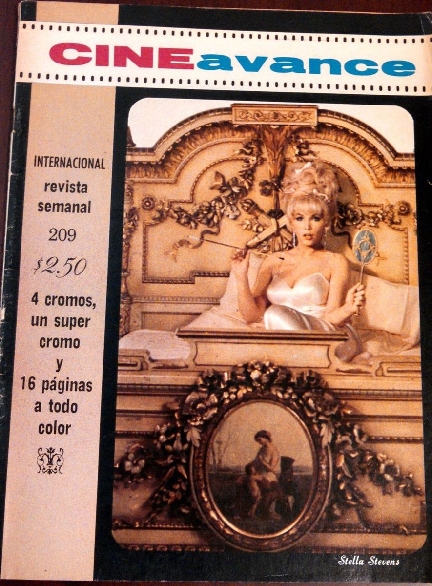 CINE AVANCE magazine side cover Issue 209  1969