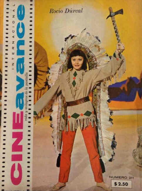 CINE AVANCE magazine side cover Issue 211  1969
