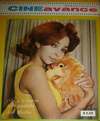 CINE AVANCE magazine side cover Issue 212  1969