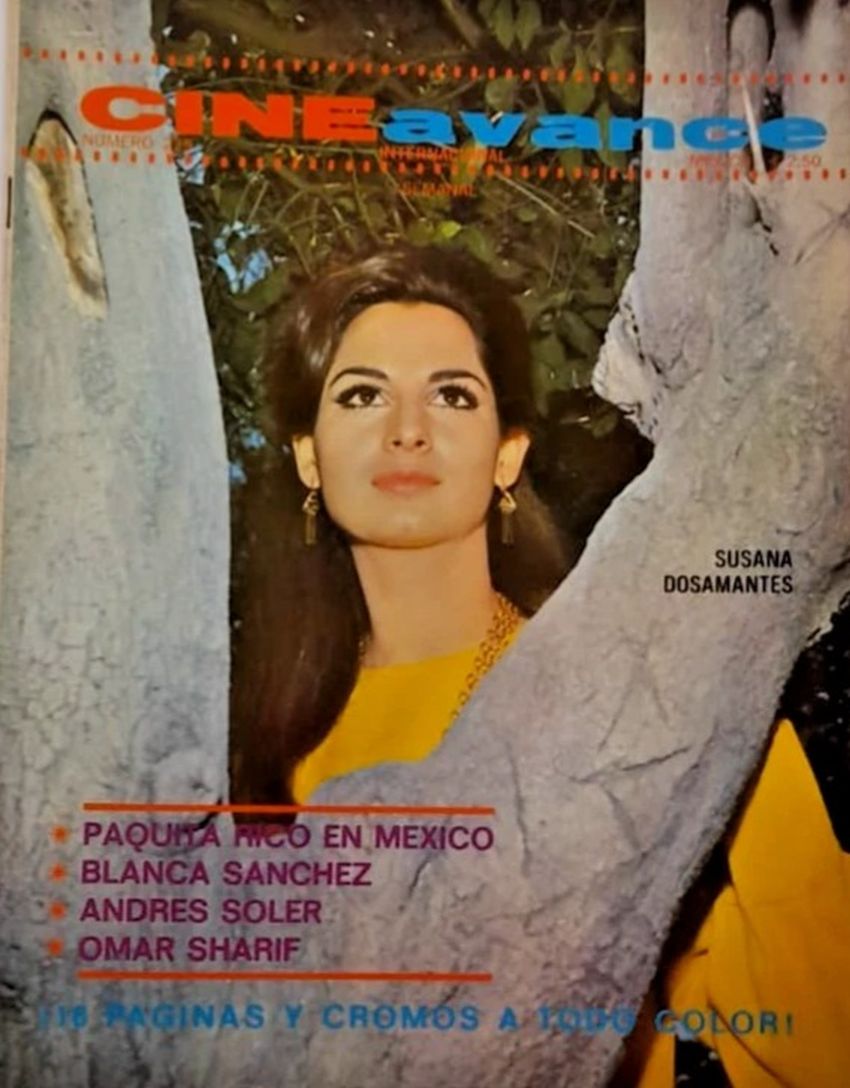 CINE AVANCE magazine side cover Issue 225  1969