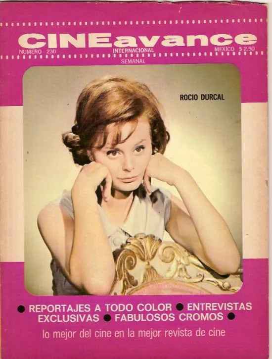 CINE AVANCE magazine side cover Issue 230  1969