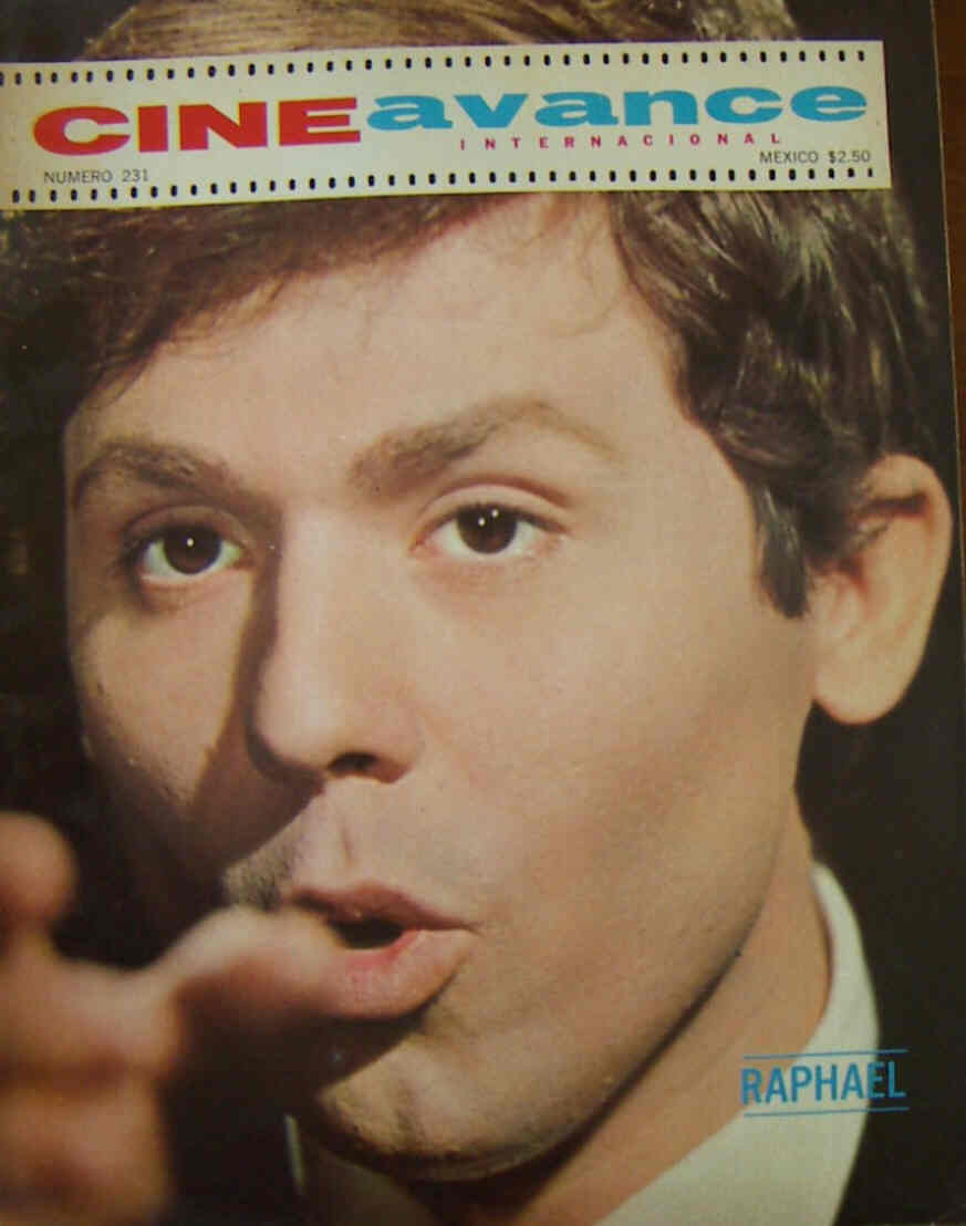 CINE AVANCE magazine side cover Issue 231  1969