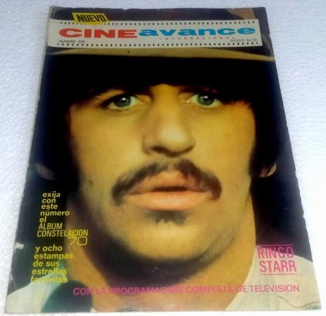 CINE AVANCE magazine side cover Issue 234  1969