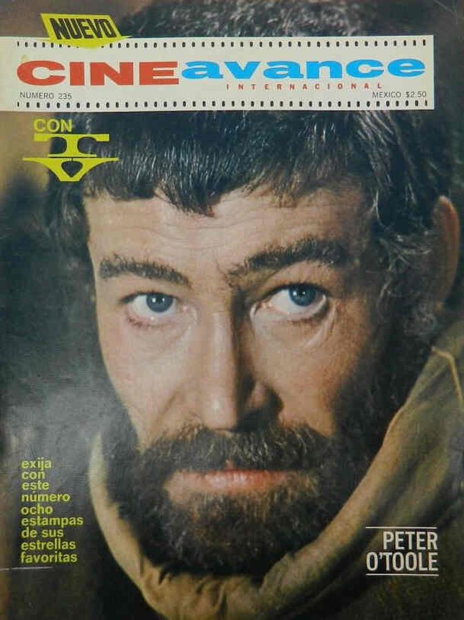 CINE AVANCE magazine side cover Issue 235 October 1969