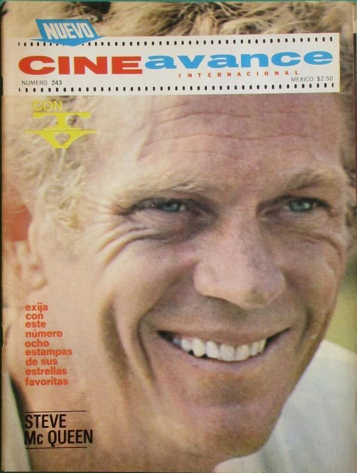 CINE AVANCE magazine side cover Issue 243  1969