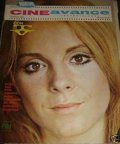 CINE AVANCE magazine side cover Issue 244  1969