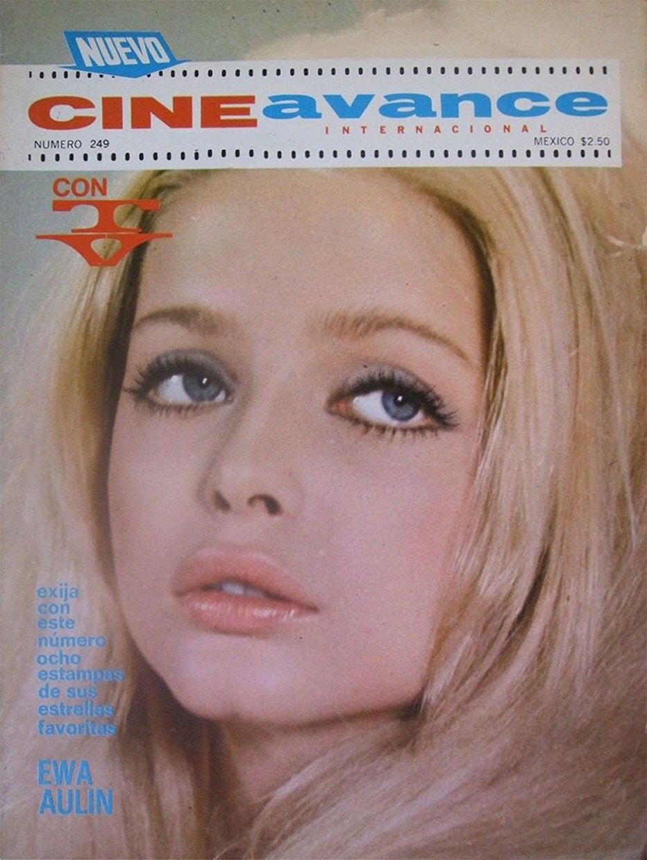 CINE AVANCE magazine side cover Issue 249  1970