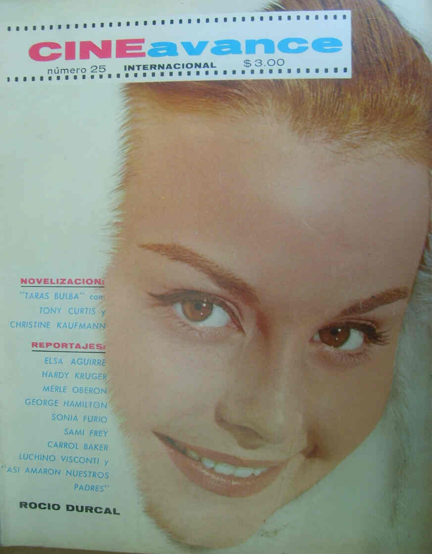 CINE AVANCE magazine side cover Issue 25  