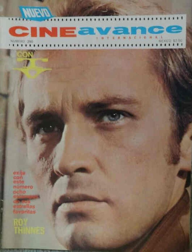 CINE AVANCE magazine side cover Issue 250  1970
