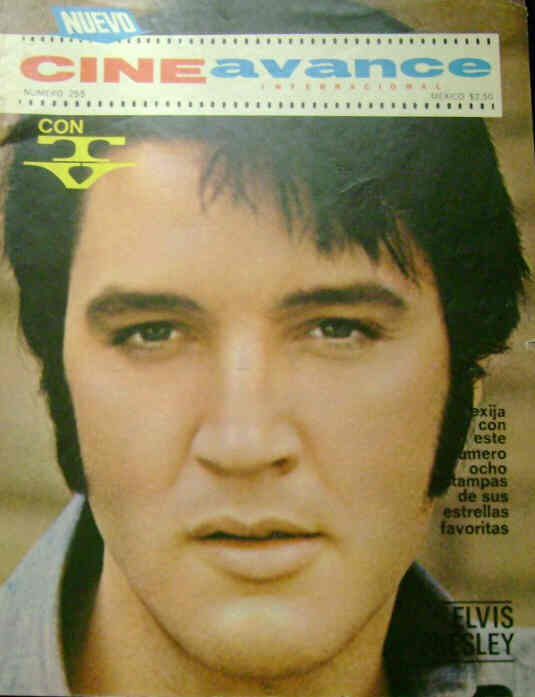 CINE AVANCE magazine side cover Issue 255 25 February 1970