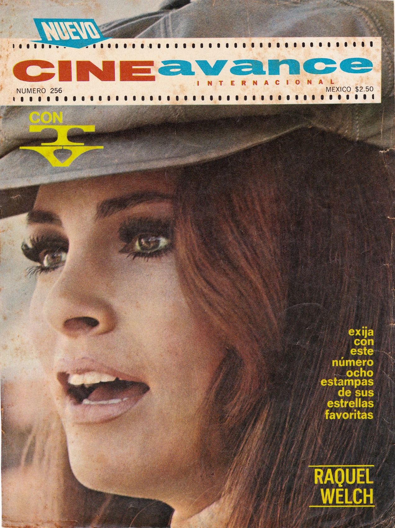 CINE AVANCE magazine side cover Issue 256  1970
