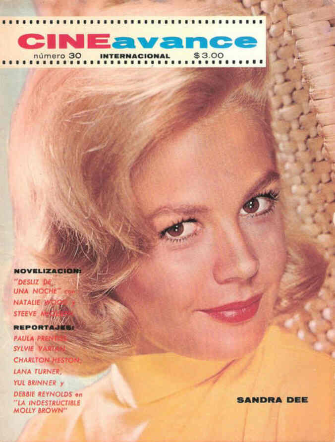 CINE AVANCE magazine side cover Issue 30  1964