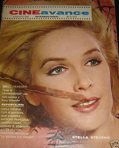 CINE AVANCE magazine side cover Issue 34  1964