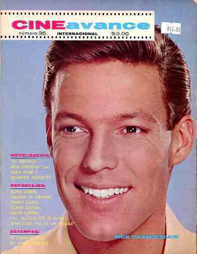 CINE AVANCE magazine side cover Issue 35  1964