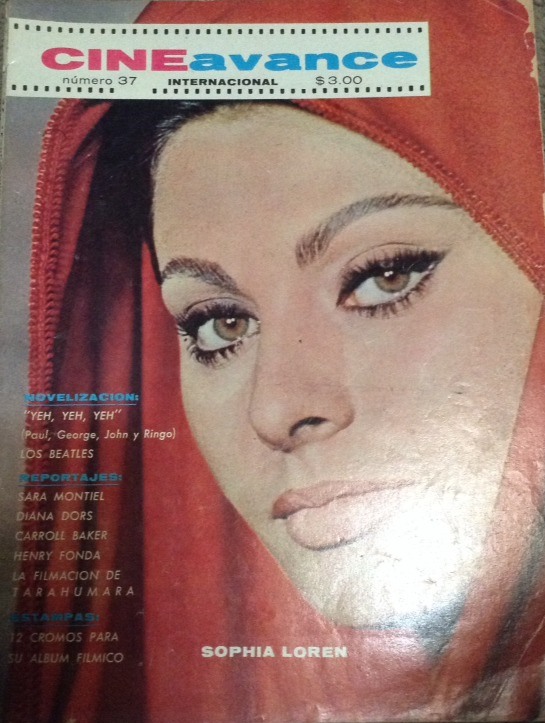 CINE AVANCE magazine side cover Issue 37  