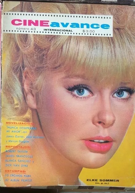 CINE AVANCE magazine side cover Issue 43  1965