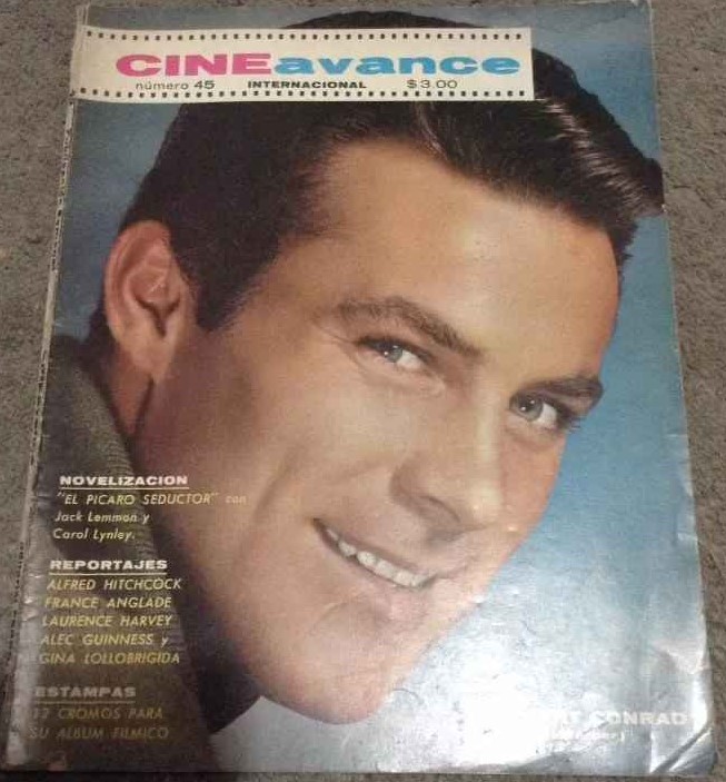 CINE AVANCE magazine side cover Issue 45  1965