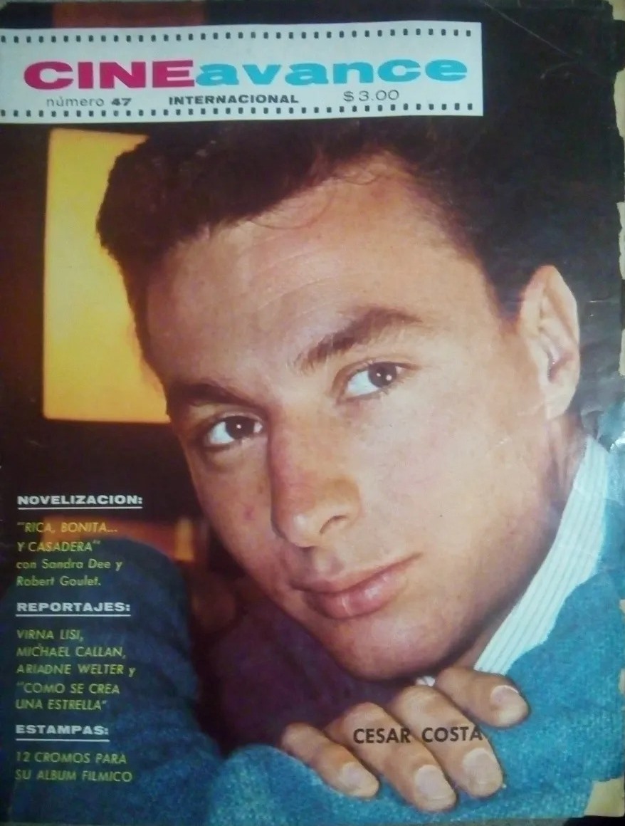 CINE AVANCE magazine side cover Issue 47 March 1965