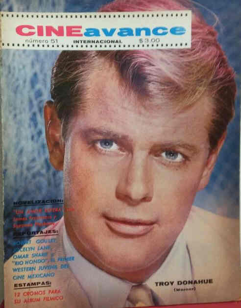 CINE AVANCE magazine side cover Issue 51 April 1965
