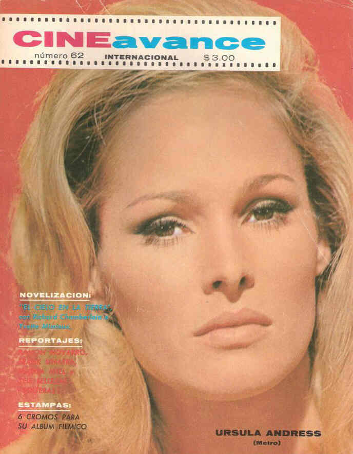 CINE AVANCE magazine side cover Issue 62  1965