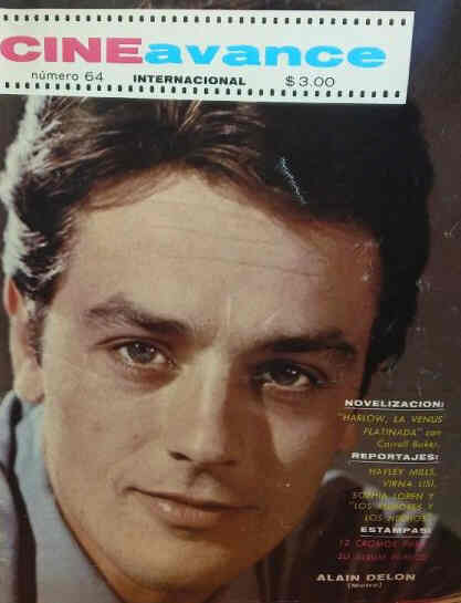 CINE AVANCE magazine side cover Issue 64 July 1965