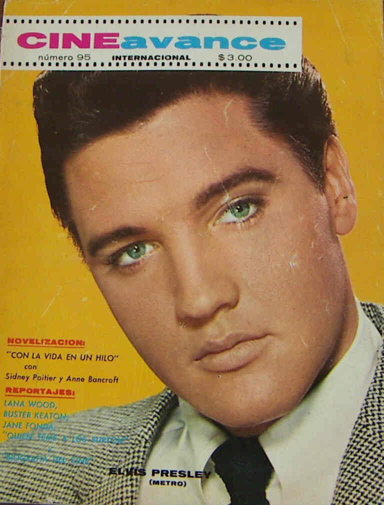 CINE AVANCE magazine side cover Issue 95 4 March 1966