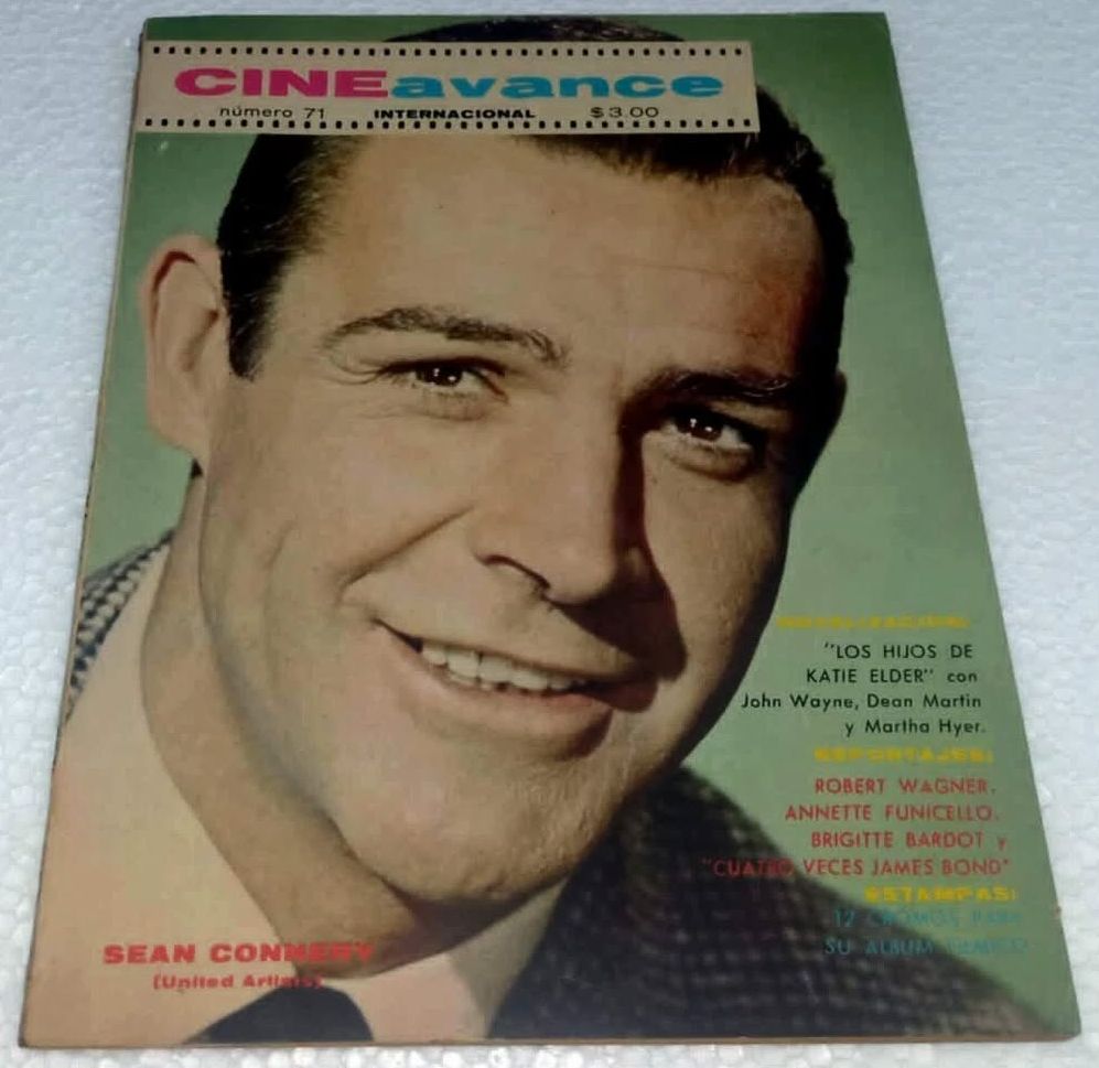 CINE AVANCE magazine side cover Issue 71  1965