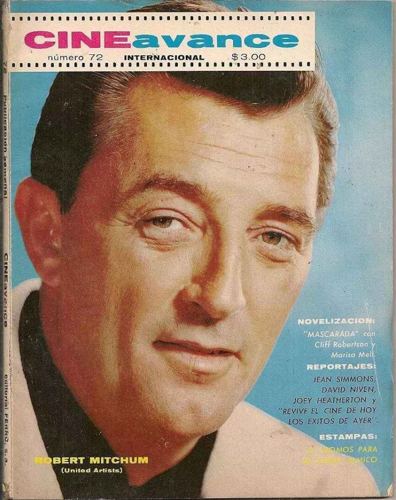 CINE AVANCE magazine side cover Issue 72  1965