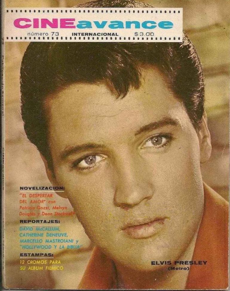 CINE AVANCE magazine side cover Issue 73  1965