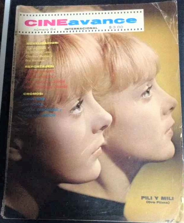 CINE AVANCE magazine side cover Issue 84  1965