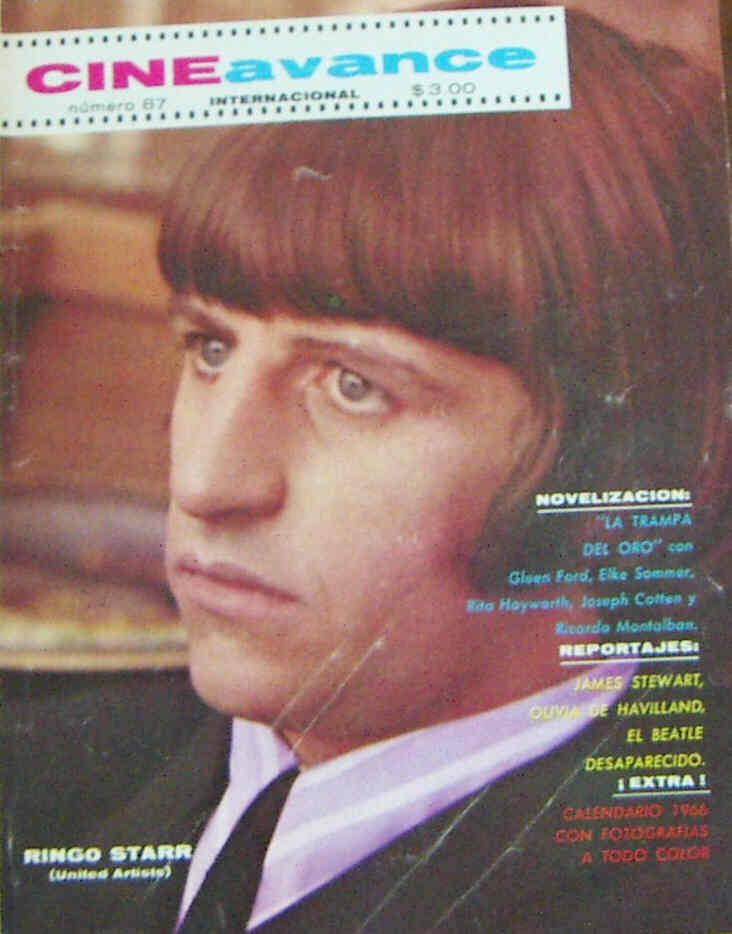 CINE AVANCE magazine side cover Issue 87  
