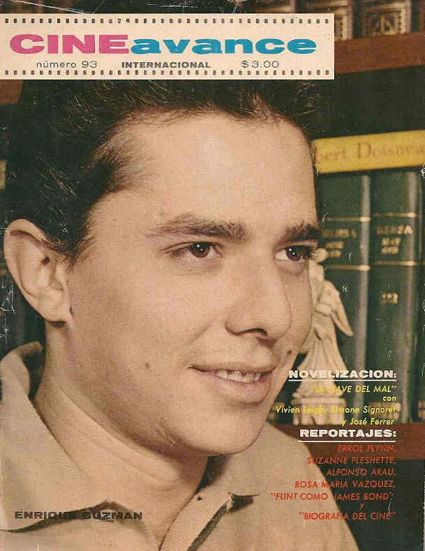 CINE AVANCE magazine side cover Issue 93  1966