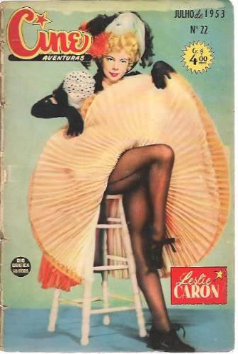 CINE AVENTURAS (Br) magazine side cover Issue 22 July 1953