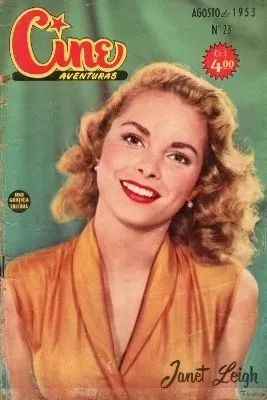 CINE AVENTURAS (Br) magazine side cover Issue 23 August 1953