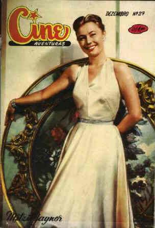 CINE AVENTURAS (Br) magazine side cover Issue 27 December 1953