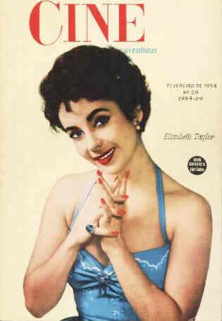 CINE AVENTURAS (Br) magazine side cover Issue 29 February 1954