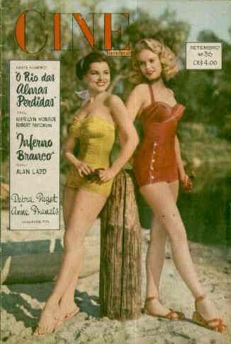 CINE AVENTURAS (Br) magazine side cover Issue 36 September 1954