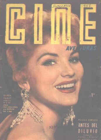 CINE AVENTURAS magazine side cover Issue 437 17 March 1955