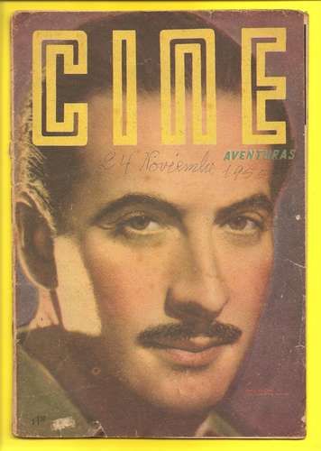 CINE AVENTURAS magazine side cover Issue 472 24 November 1955